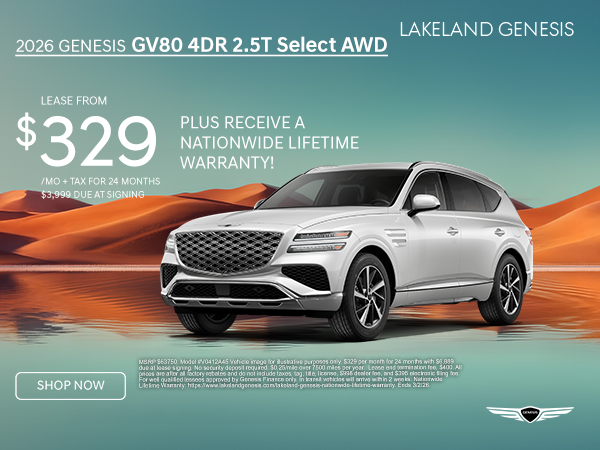 2026 Genesis GV80 4DR 2.5T AWD