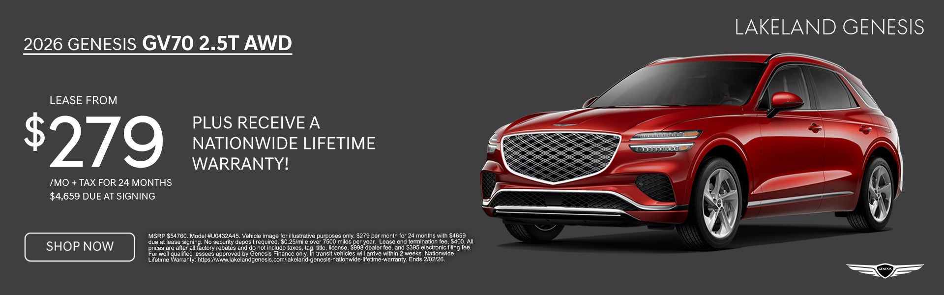 Lease for just $279/mo 