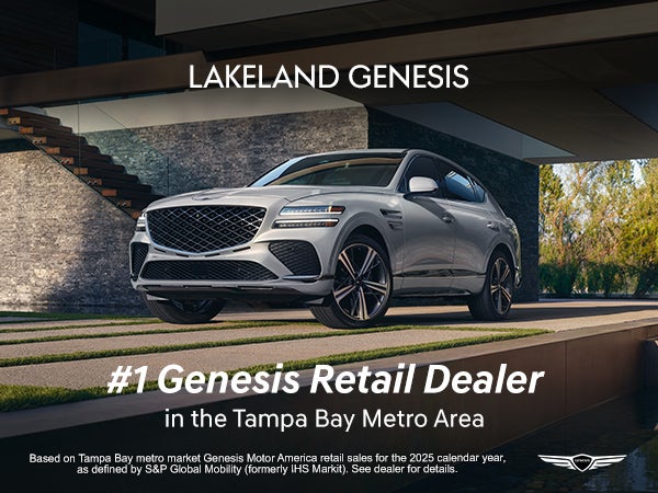 #1 Genesis Retailer in the Tampa Bay Metro Area